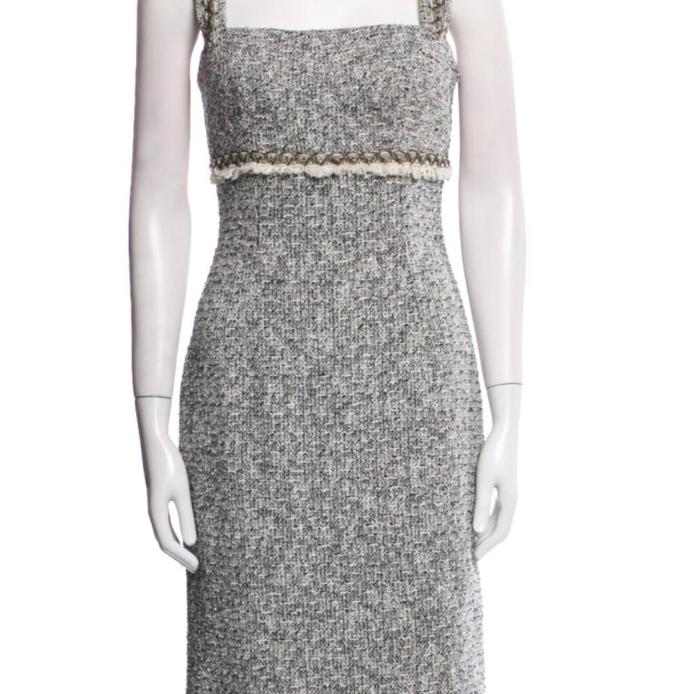 Dolce & Gabbana Tweed sheath dress size 46 (fits like an 8 US) with Tag